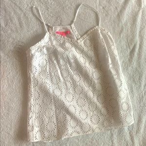 White Lilly Pulitzer top size xs